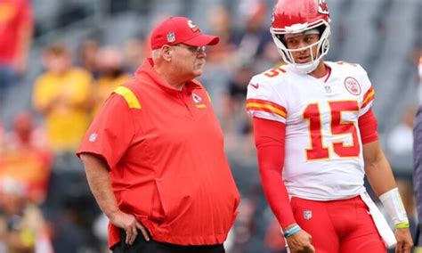 Huge Reason Why chief's Andy Reid will not play Patrick Mahomes in the ...