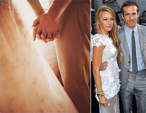 First photos of Blake Lively and Ryan Reynolds' wedding ceremony | Blake lively wedding dress ...