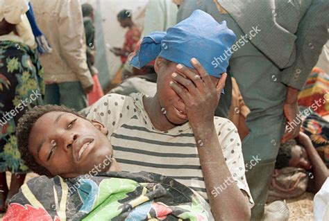 Rwandan Hutu Refugee Grieves She Holds Editorial Stock Photo - Stock Image | Shutterstock