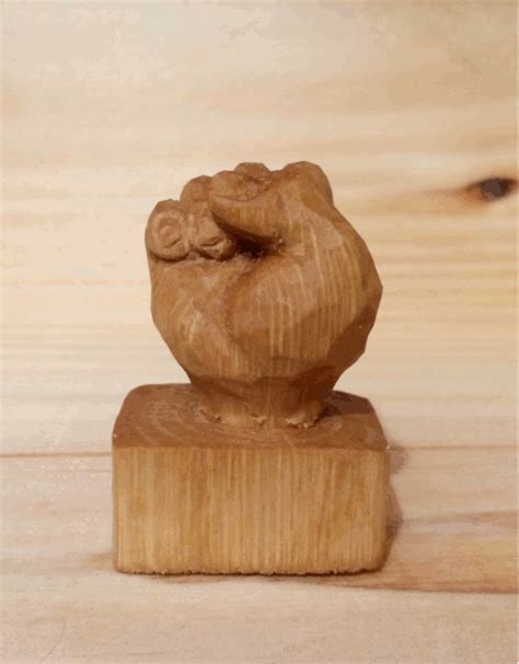 Fist : r/Woodcarving
