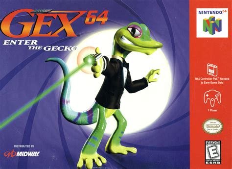 Gex 64: Enter the Gecko Video Game Box Art - ID: 27120 - Image Abyss