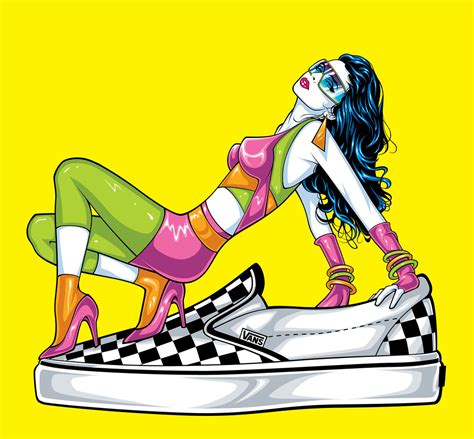 Nouvelle Vans Art | Artwork that I did for an 80s Night flye… | Flickr