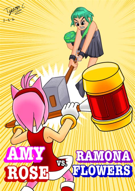 Death Battle: Amy vs. Ramona by TyScope3 on Newgrounds