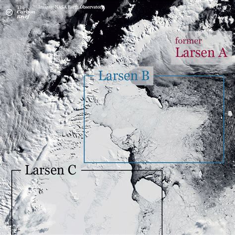 Antarctic Larsen-C ice shelf at risk of collapse, study warns - Carbon Brief