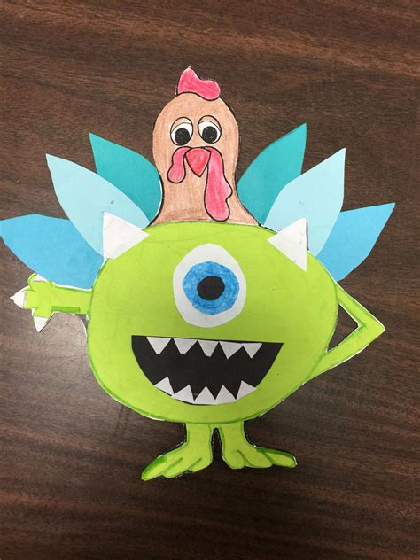 Turkey in disguise, in hopes that it will avoid it's Thanksgiving Day demise! Disney Crafts For ...