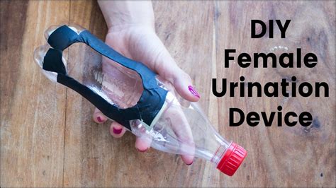Easy DIY Female Urination Device (FUD) - YouTube