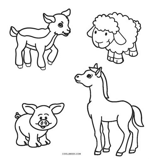 Free Printable Farm Animal Coloring Pages For Kids | Cool2bKids | Farm ...