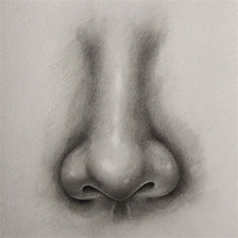 How to draw nose (front view)? | LOV4ARTS | Easy drawing techniques