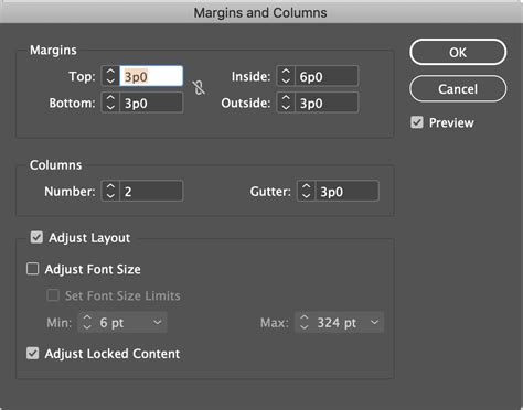 Solved: Changing the gutter size in a facing pages documen... - Adobe Support Community - 10402332