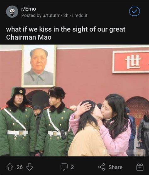 Chairman Mao is very emo : r/lostredditors