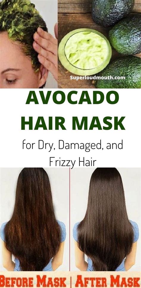 21 Awesome ways to use Avocado Hair Mask for Dry and Damaged hair | Avocado hair mask, Avocado ...