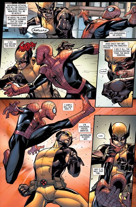 Superior Spider-Man VS Wolverine – Comicnewbies