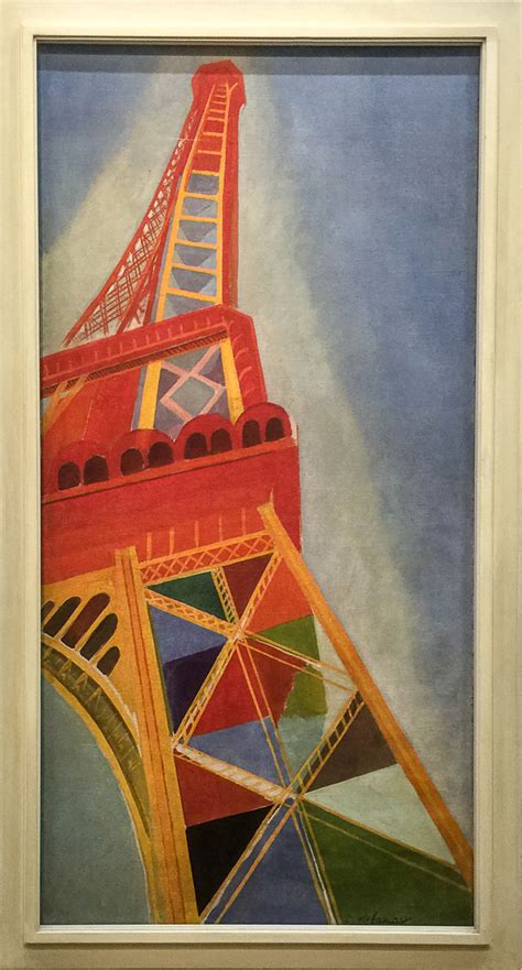 "The Eiffel Tower" Robert Delaunay - Artwork on USEUM