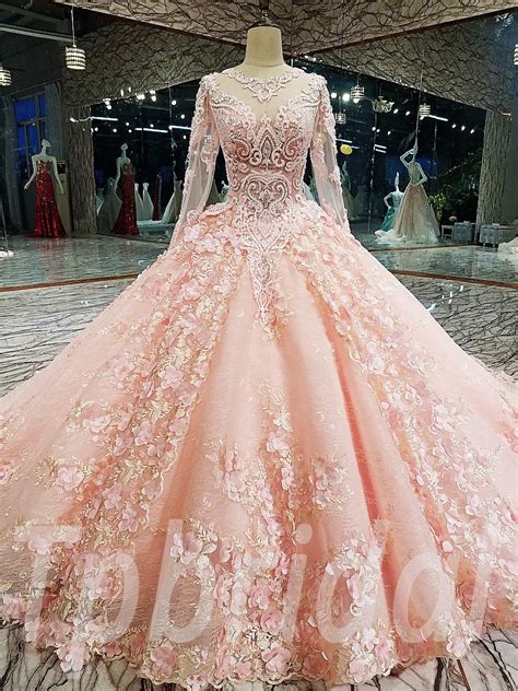 Great Pink Wedding Dress in the world Check it out now | weddingdress1