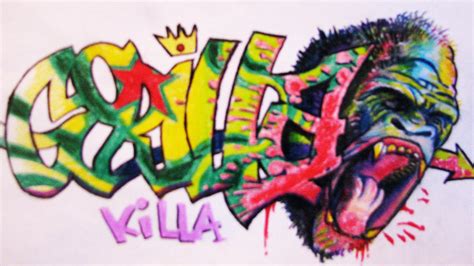 Gorilla Graffiti by MikelDavid on DeviantArt