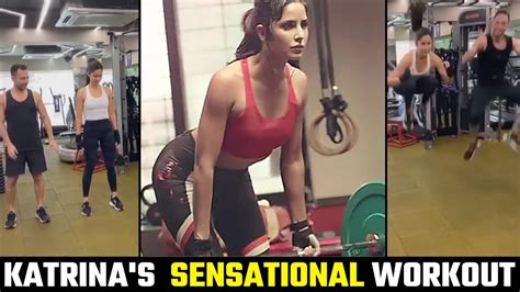 Katrina Kaif Sensational Full GYM Body Workout With Trainer | Kat's ...