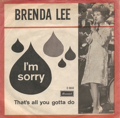 Brenda Lee – I'm Sorry (1960, Peter Maurice M.C.P.S. Publisher Credits version, Vinyl) - Discogs