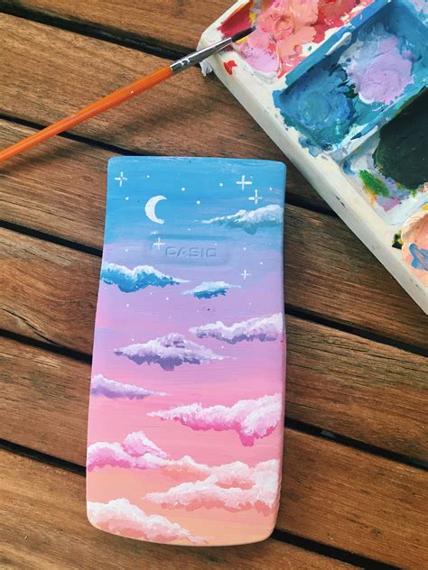 🦋 pin: @carlijnborghuis 🦋 | Sunset painting easy, Sky art painting, Small canvas art
