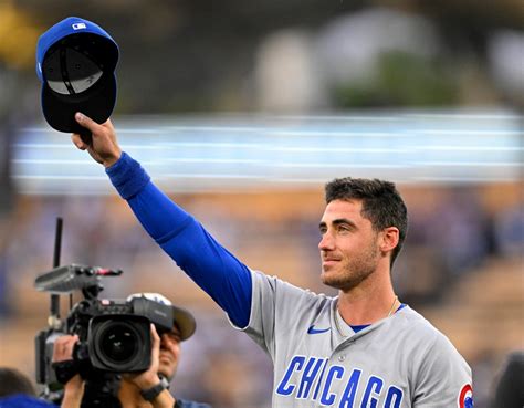 Umpire hits Cody Bellinger with pitch clock violation in Dodgers return