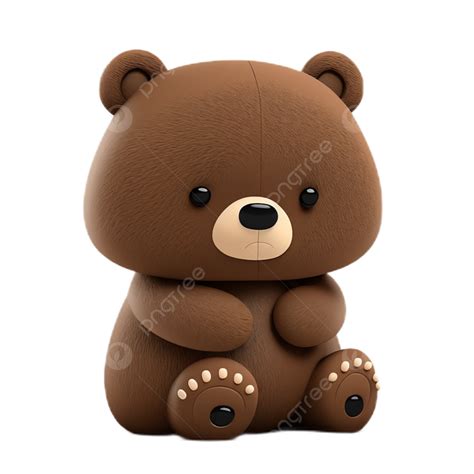 Brown Bear Toy Cute White Transparent, Toy, Brown Bear, Cute PNG Transparent Image and Clipart ...