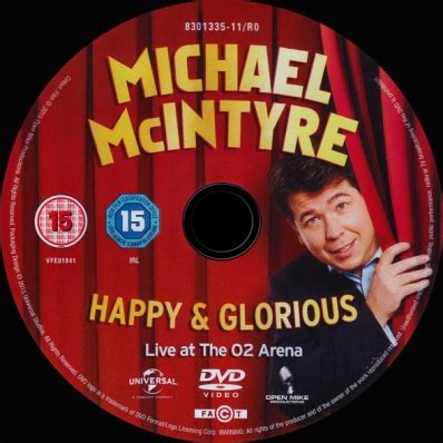 CoverCity - DVD Covers & Labels - Michael McIntyre: Happy & Glorious ...