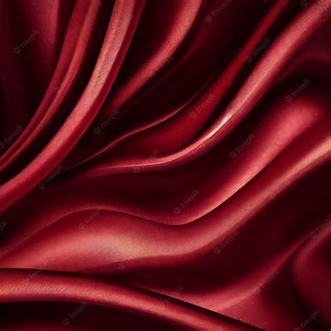 Red Fabric Texture Background | Premium AI-generated image