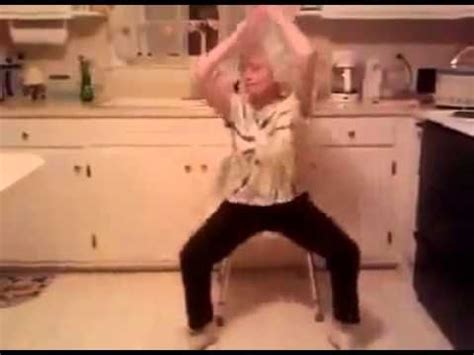 Old Woman Dancing Funny