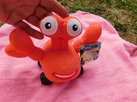 RARE DISNEY JR Red Jungle Junction Taxicrab Taxi Crab Plush Vehicle Rolling toy £28.55 - PicClick UK