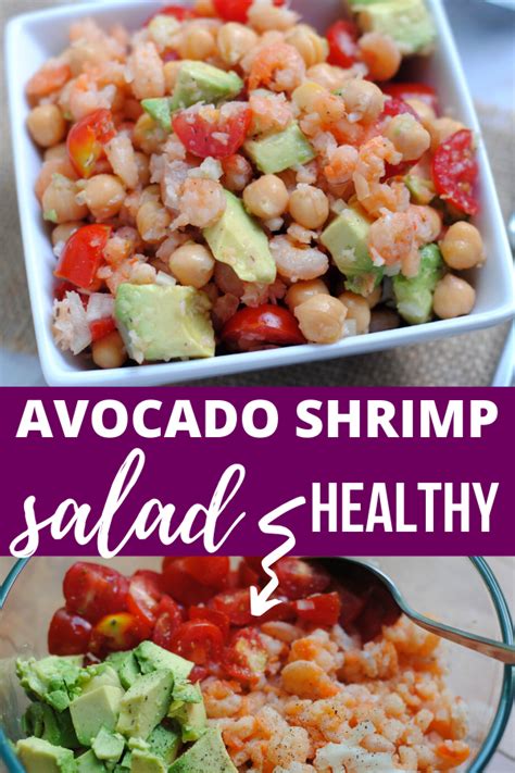 Healthy Shrimp Avocado Salad | Recipe | Healthy lunch salad, Salad recipes healthy lunch, Shrimp ...