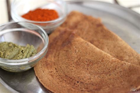 Ragi Dosa Recipe | Finger millet dosa recipe – Food and Remedy