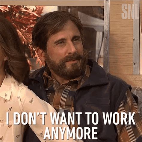 IDont Want To Work Anymore Steve Carell GIF - IDontWantToWorkAnymore SteveCarell ...