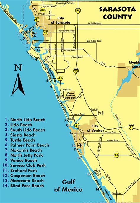 Lido Beach Florida Map | The best beaches in the world