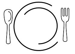Plate Dinner Fork - Free vector graphic on Pixabay