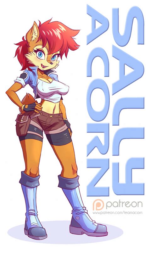 Sally Acorn Concept by Sallyhot on DeviantArt | Sally acorn, Sonic fan characters, Sonic