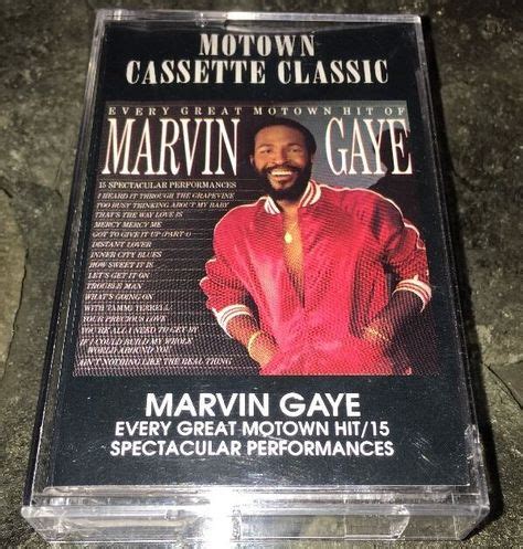 Every Great Motown Hit of Marvin Gaye by Marvin Gaye [Cassette] (1990 ...