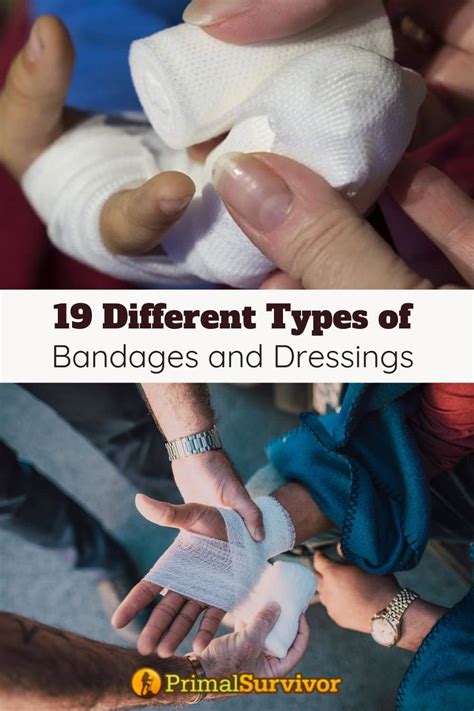 The 19 Different Types of Bandages and Dressings