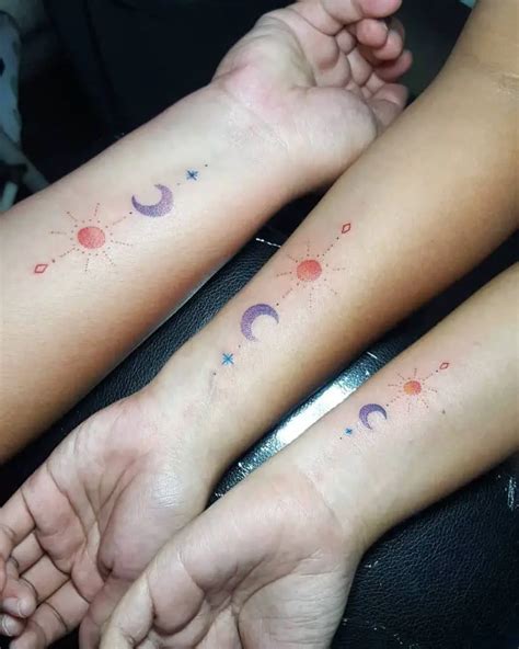 Sun Moon Star Tattoo, 20 Unforgettable Moon Tattoos For Women In 2021 ...