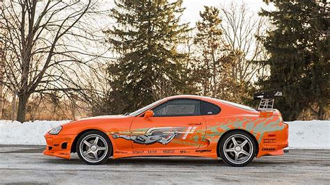 Paul Walker’s 1993 Toyota Supra Mk4 from the original Fast and Furious movie sold for US$185k ...