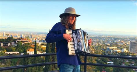 Weird Al Yankovic Gives Hypnotic Private Accordion Solo From Balcony – Variety Show