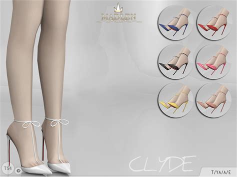 Women Shoes _ High Heel Shoes The Sims 4 _ P4 - SIMS4 Clove share Asia Tổng hợp Custom Content ...