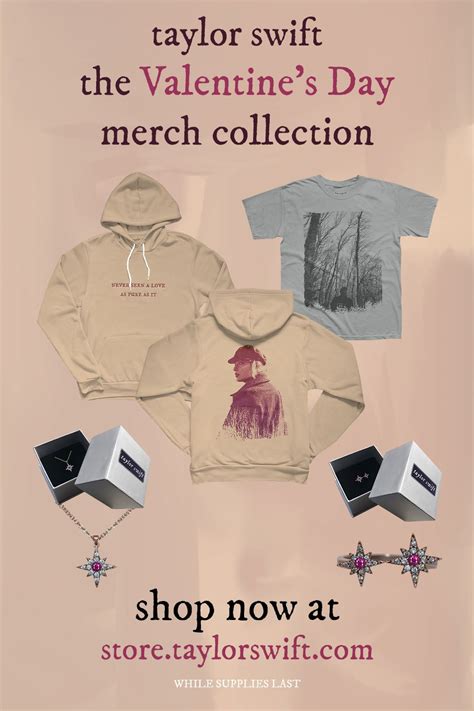 taylor swift: the Valentine's Day merch collection | Taylor swift merchandise, Taylor swift, Swift