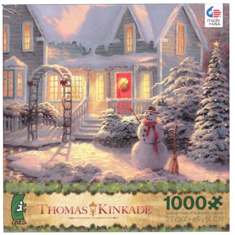 Thomas Kinkade Christmas Puzzles | Discover The Painter of Light