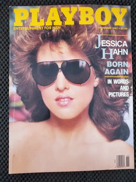 PLAYBOY MAGAZINE Jessica Hahn Born Again In Her Own Words November 1987 Vintage $3.00 - PicClick