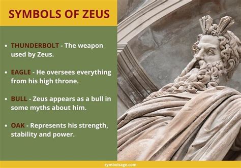 Symbols of Zeus in 2021 | Zeus, Greek gods, Zeus greek