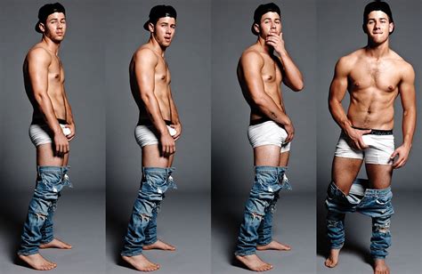 Nick Jonas Channels Marky Mark, Wears Tight Undies & Grabs Crotch!