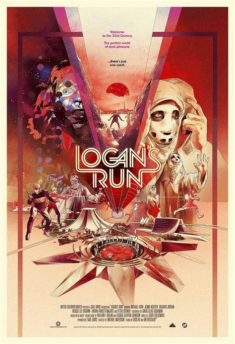 Pin by Raul Balen on Posters | Movie poster art, Logan's run, Run poster