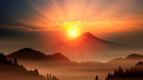 Sunrise at Mount Fuji, Japan - Peapix
