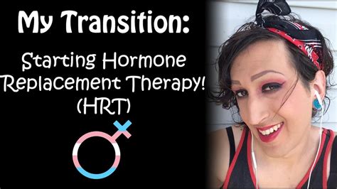 My Transition: Starting Hormone Replacement Therapy (HRT) (MtF Transgender Woman) - YouTube