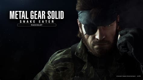 Official Metal Gear Solid Snake Eater Pachislot wallpapers released