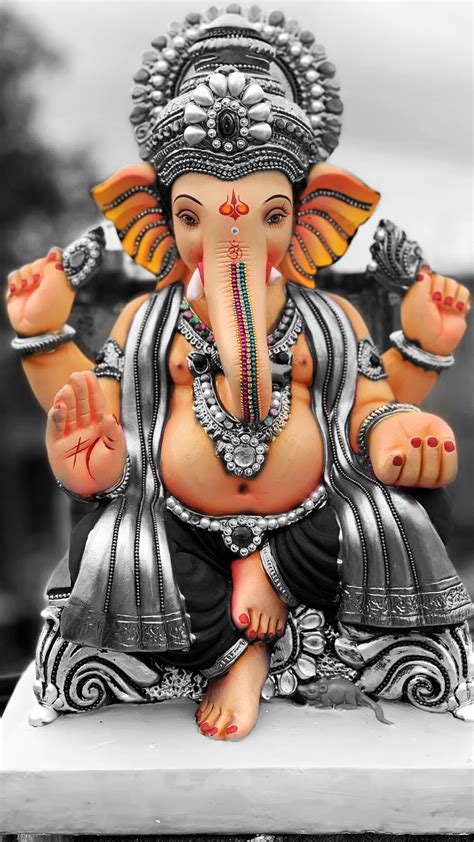 Lord Ganesha Edited Mobile Wallpaper,Indian God - HD Mobile Walls